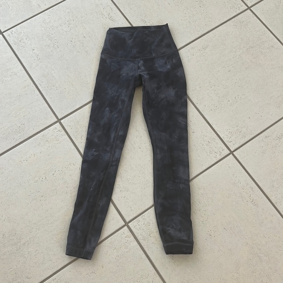 lululemon athletica Other - Lululemon Wunder Train HR Tight 25”. Color- Diamond Dye Pitch Grey. Size- 2.
